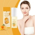 Orange Body Perfume Spray Elegant Fresh And Fragrant Portable Fruit