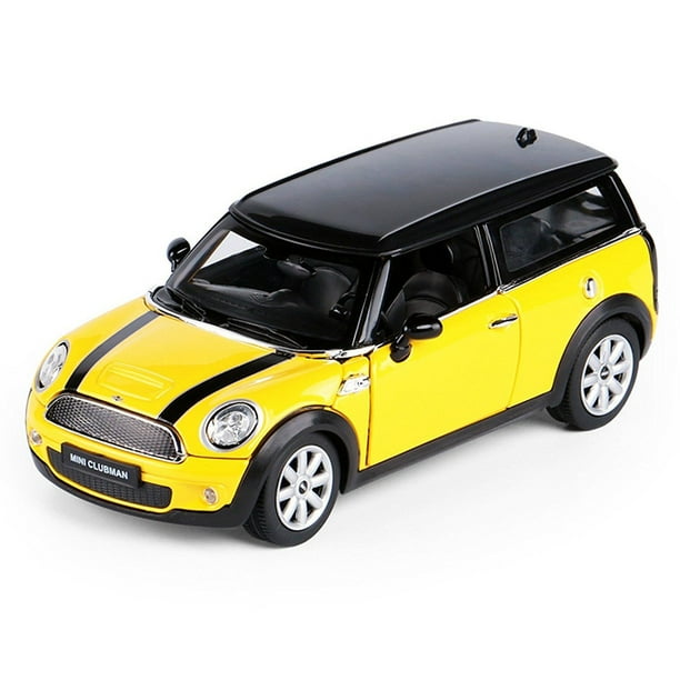 Rastar Yellow 124 2007 BMW Mini Clubman Metal Diecast Car Model