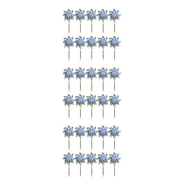 Monstrate 10 unidades/juego de control eficaz de aves, molinetes reflectantes, disuasorio de aves para protección del medio ambiente, 8 ángulos Type1 NO1