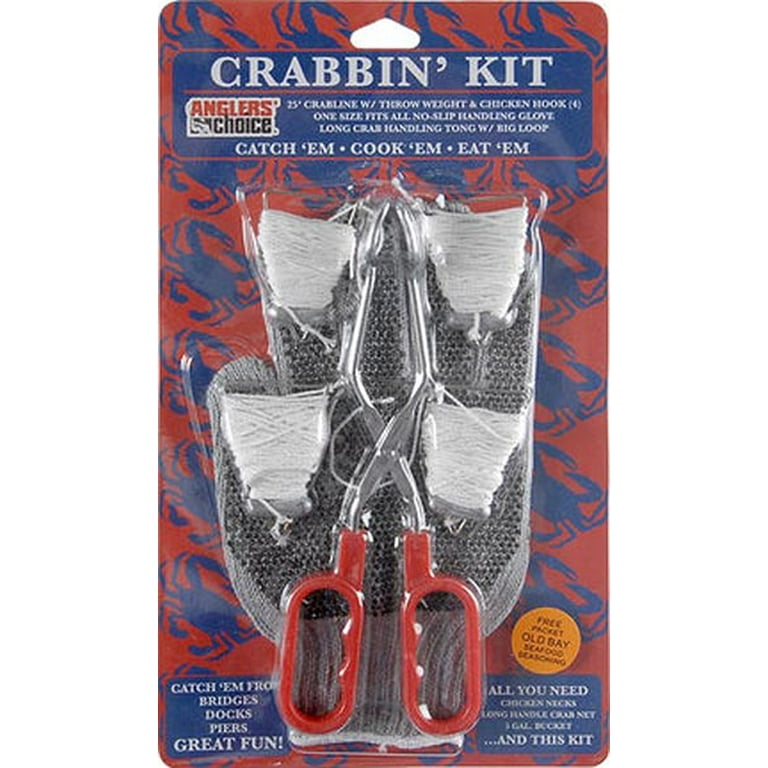  Angler's Choice CRK-6 Crabbin' Kit, 6-Piece,Multi : Fishing  Pliers And Tools : Sports & Outdoors