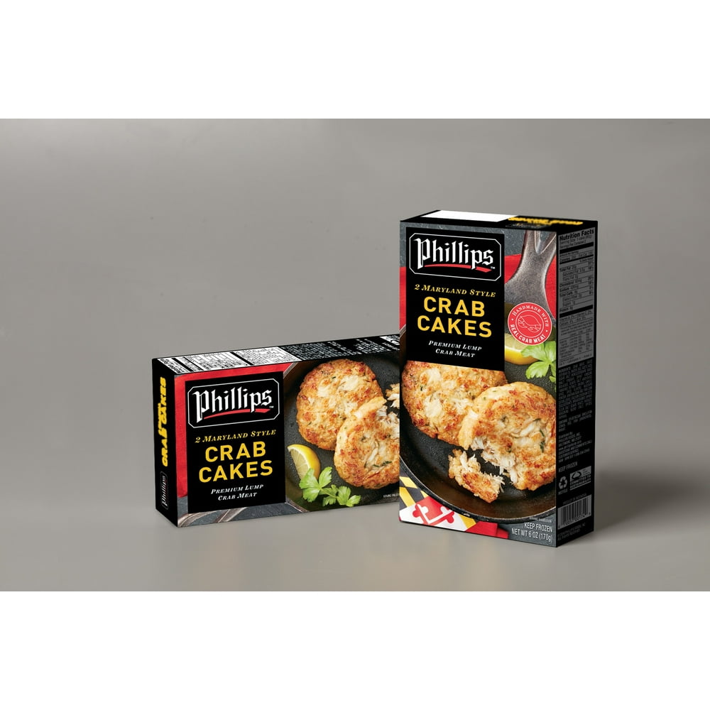 Phillips Maryland Style Crab Cakes, 2 ct