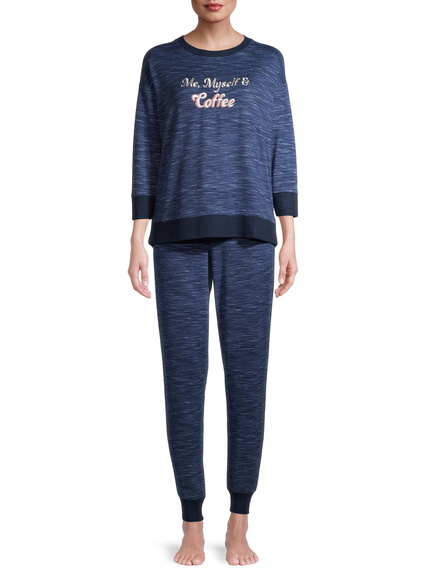 Secret Treasures - Secret Treasures Essentials Women's and Women's Plus Sleep Knit Top and