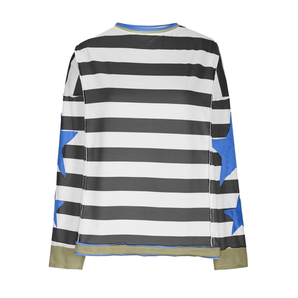 MHFRRA Sudadera con Gráfico de Gran Tamaño, Manga Larga, Hombros Caídos, Cuello Redondo, Camiseta Holgada Informal Negro