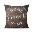 thumbnail image 2 of Invigorate Your Home with Spring/Summer Throw Pillow Covers - 16x16 Inch, Set of 2 Floral Wildflowers & Home Sweet Home Design for Farmhouse Decoration, 2 of 7
