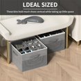 thumbnail image 4 of Shoe Organizer for Closet,2 Pack Foldable Shoe Storage Organizer Box Bin with Adjustable Dividers and Clear Cover, Fits up to 16-32 Pairs, 4 of 6