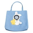 thumbnail image 2 of rygai Pet Carrier Bag Extra Soft Breathable Adorable Large Capacity Adjustable Escape-proof Wearable Cute Bee-Shaped Pet Canvas Shoulder Carrying Bag Pet Supplies,Blue,M, 2 of 7