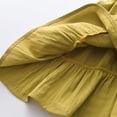 thumbnail image 6 of Toddler Girls Summer Dress Round Neck Sleeveless Sundress Lace Puffy Dresses Party Wedding Prom Princess Dresses, 6 of 7