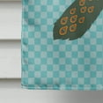 thumbnail image 4 of Animal/Bird Themed Blue Check Flag Canvas, 4 of 4