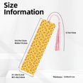 thumbnail image 3 of Kdxio Honeycombs Print Metal Tassel Bookmarks,Perfect Gift for Art Lovers and Bookworms Metal Bookmarks for Women, 3 of 8