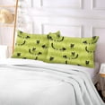 thumbnail image 7 of GZHJMY Black Cats in The Grass Pillowcase Plush Pillowcase for Hair and Skin, Soft Standard Size Pillow Cases Zippered Queen Pillow Case Set of 1-20x40in Home Decor, 7 of 7