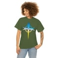 thumbnail image 4 of Blue/Yellow Cross T-Shirt, 4 of 8