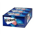 thumbnail image 2 of Trident Sugar-Free Gum, Perfect Peppermint, 14 Pieces/Pack (9 Packs/Box), 2 of 2