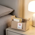 0.68GAL Foldable Felt Storage Basket | Collapsible Laundry Hamper ...