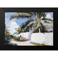 thumbnail image 2 of Homer, Winslow 14x11 Black Modern Framed Museum Art Print Titled - A Garden In Nassau, 2 of 5