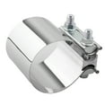 thumbnail image 6 of RANMEI 1Pc 304 Stainless Steel Butt Joint Band Muffler Exhaust Pipe Clamp Sleeve 2/2.25/2.5/2.75/3/4 Inch Exhaust Clamp, 6 of 9