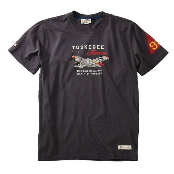 Red Canoe Tuskegee Airmen T-Shirt, Slate Large