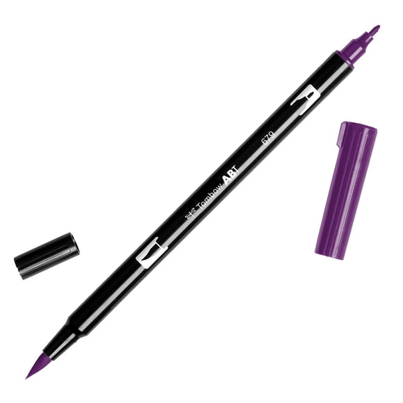 Marcador Artístico Tombow Dual Brush 679 Ciruela Oscura 1 Unidad