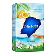 2 Pack Taragui Yerba Mate Tropical With Passion Fruit-  Yerba Mate Maracuya- Energy Booster- Loose Leaf-  500 gr/1.1lb Each