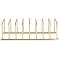 thumbnail image 6 of Spectrum Diversified Euro Kitchen Lid Organizer for Plates, Cutting Boards, Bakeware, Cooling Racks, Pots & Pans, Serving Trays, and Reusable Containers, Gold, 6 of 7