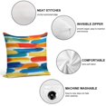 thumbnail image 3 of Colorful And Grey Abstract Art Artwork Pillow Covers,Colorful And Grey Abstract Art Artwork Throw Pillow Covers 18"×18" ,Living Room Sofa Couch Pillow Covers,Decorative Pillow Covers, 3 of 7