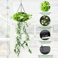 thumbnail image 3 of Outdoor Solar Ivy Lights - Artificial Plant Lights with Waterproof Design, Hanging Decor for Gardens, Balconies & Patios, Perfect Holiday Lighting, 29.9*7.87in, Green, 3 of 9