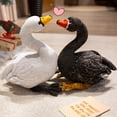 thumbnail image 5 of Cute Simulation Swan Plush Stuffed Animals Toy Fluffy Sofa Chair Decor Body Pillow Birthday Gifts, 5 of 5