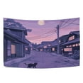 thumbnail image 6 of Yayeee Tapestry Wall Hanging for Bedroom 80 x 60" Home Decoration for Living Room, Black Cat Walking, 6 of 7