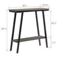 thumbnail image 2 of Bowery Hill Contemporary Multi-Functional Console Table in Gray, 2 of 9