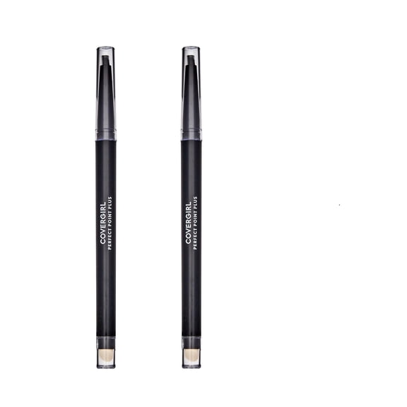 COVERGIRL Perfect Point Plus Eyeliner Pencil, Black Onyx Pack of 2