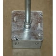 thumbnail image 2 of Topaz C7517 Box Cover - 4 Galvanized Steel Square 4", 2 of 2