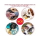 thumbnail image 4 of Bozal de nailon suave para perros, antimordeduras y ladridos, de malla transpirable, para perros pequeños, medianos y grandes, 4 colores, 5 tamaños, S, 4 of 4