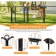 thumbnail image 4 of Professional 8 - panel foldable metal dog playpen, 24 - pulgada height, stainless steel, portable pet fence secure lock, modular indoor/outdoor exercise pen small, medium, grande dogs, cats y..., 4 of 5