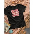 thumbnail image 3 of Best Mommy In The World Shaped T-Shirt Women -Image by Shutterstock, Female x-Large, 3 of 4