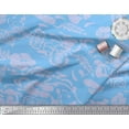 thumbnail image 3 of Soimoi Cotton Duck Fabric Flower Artistic Printed Fabric 1 Yard 42 Inch Wide, 3 of 3