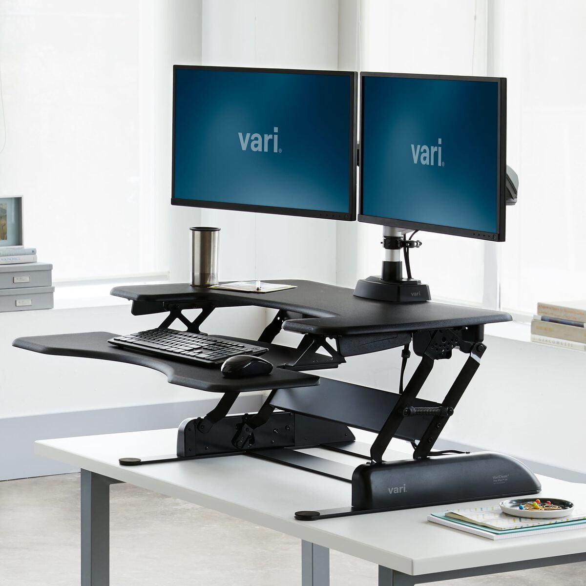 Buy VariDesk Pro Plus 36 by Vari Dual Monitor Standing Desk Converter