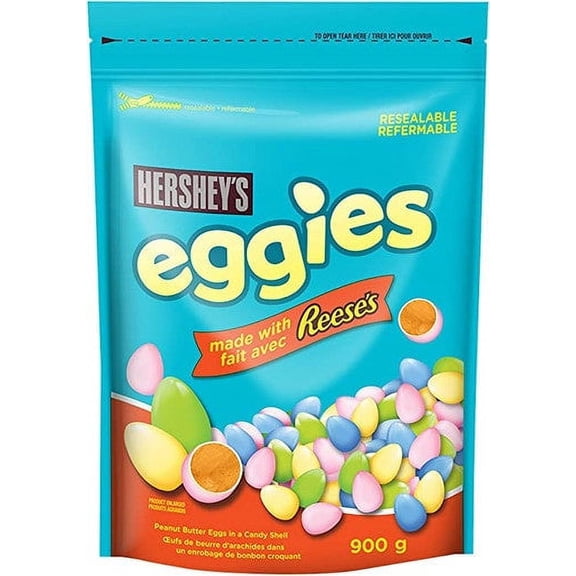 Hershey's Easter Eggies made with Reese's Peanut Butter, 900g/31.5 oz. {Imported from Canada}