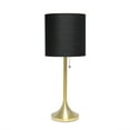 thumbnail image 1 of Lampe de table conique Simple Designs avec abat-jour en tissu, 1 of 9
