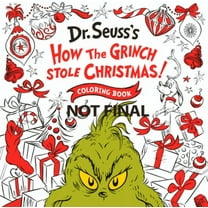 How the Grinch Stole Christmas! Coloring Book, 80 pages (Paperback)