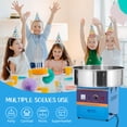 thumbnail image 7 of Towallmark Commercial 900W Marshmallow Machine With Stainless Steel Bowl, Sugar Spoon And Drawer, 30s Quick Production, Suitable For Home And All Kinds Of Parties，Blue, 7 of 7