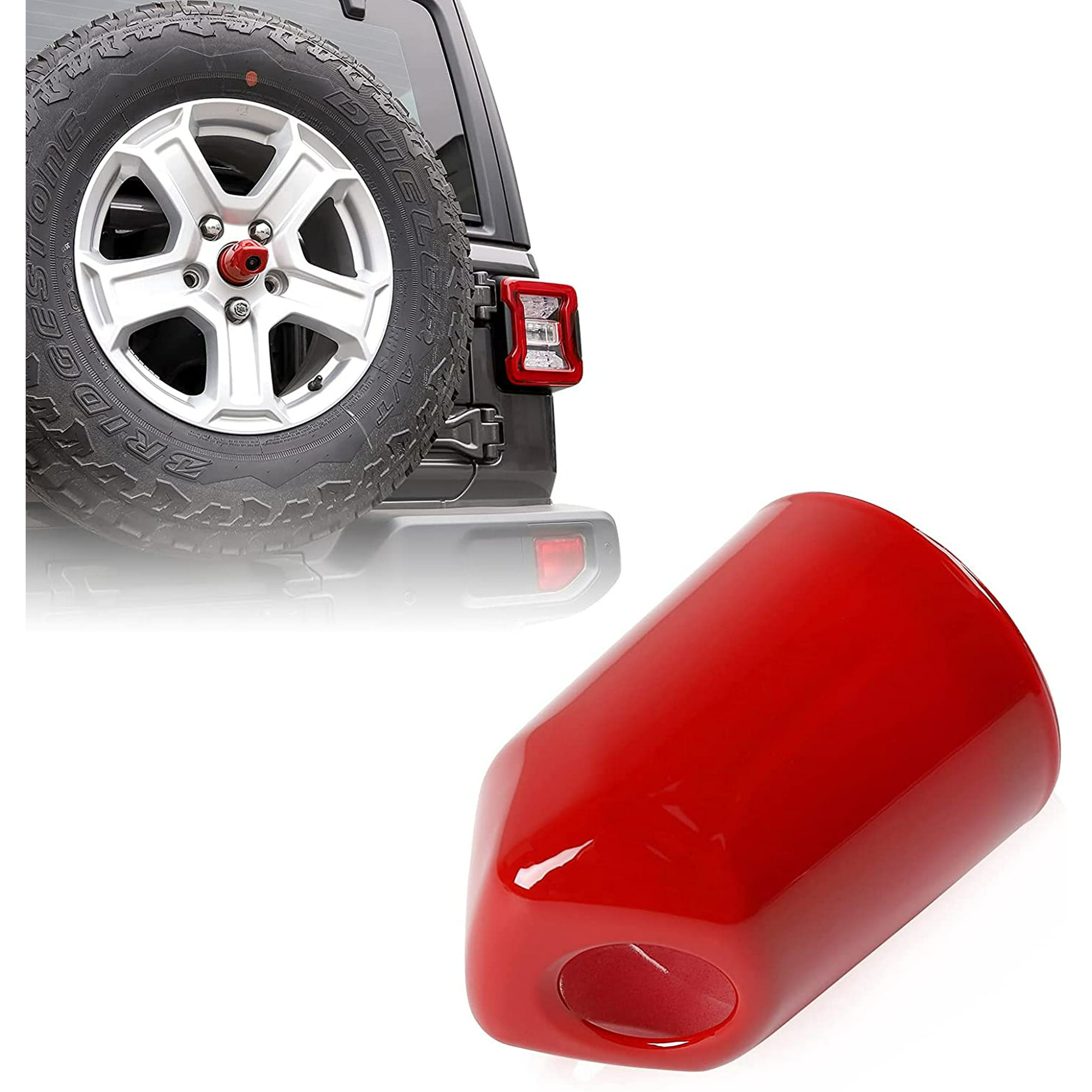 Car Rear Camera Decoration Cover Bezel Trim for Jeep Wrangler JL 2018 Up  (Red) | Walmart Canada
