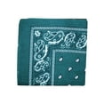 thumbnail image 4 of Cowboy Cotton Dozen Bandana Scarf Paisley Solid 12 Pack, Paisley Forest, 4 of 4
