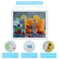 thumbnail image 6 of Diamond Art Kits for Adults, Refreshing Fruit Infused DrinksDiamond Painting Kits for Beginners, Frameless Round 5D Full Drill Diamonds Art Pictures Gem Art Crafts Home Decor Gifts, 6 of 8