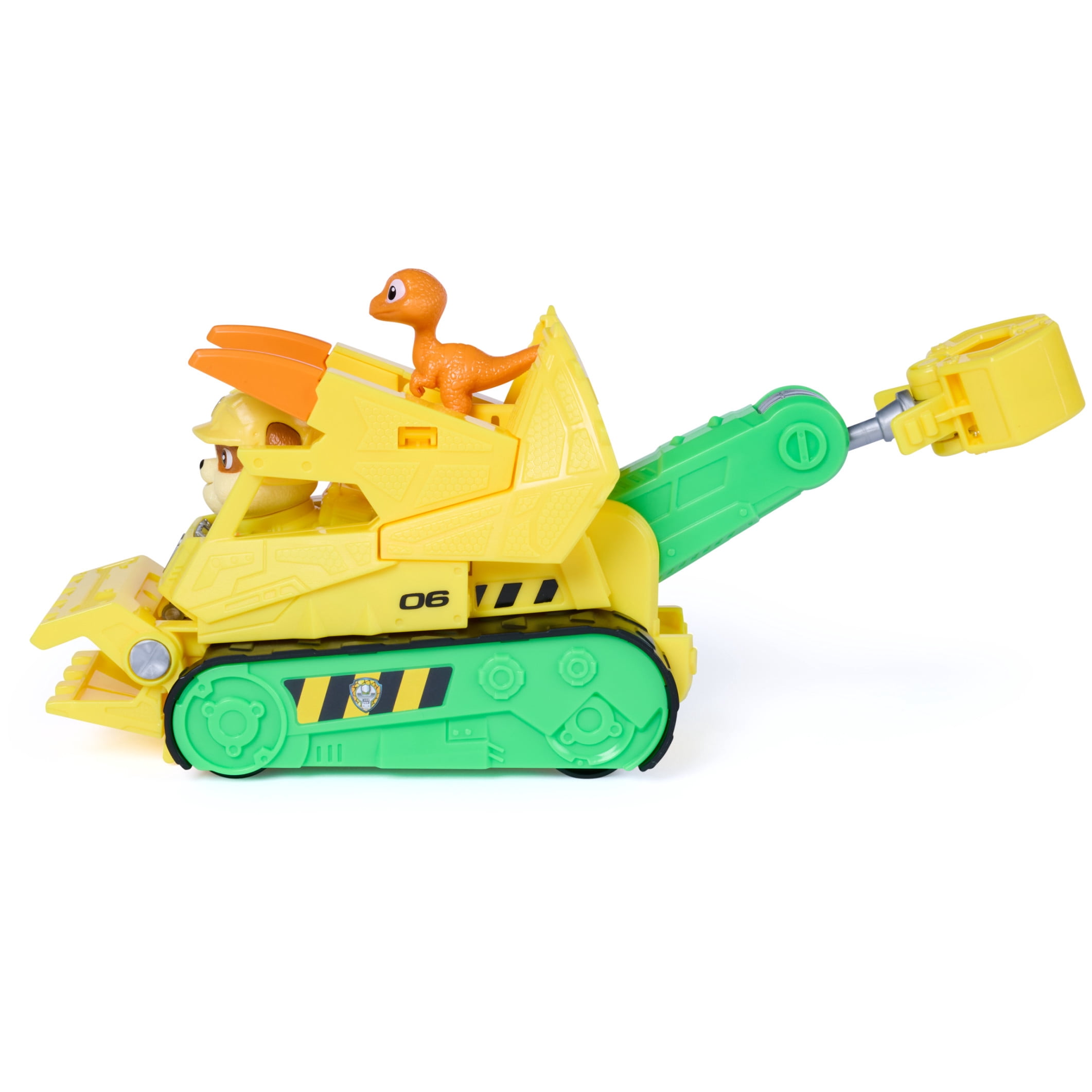 PAW Patrol: The Dino Movie Rubble Dino Rescue Bulldozer, Ages 3+