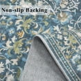 thumbnail image 4 of Alfombra Hallway Runner HY HAO YUN LAI vintage 2x6 con estampado floral azul, 4 of 6
