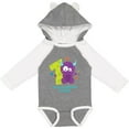 thumbnail image 3 of Inktastic Monster 1st Birthday Boys or Girls Long Sleeve Baby Bodysuit, 3 of 5