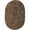 Brown, variant on Rhody Rug SA68R024X048 Sandi 2 x 4 ft. Tweed Indoor-Outdoor Oval Braided Rug, Bayleaf
