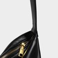 thumbnail image 2 of Bolso de hombro grande para mujer, bolso vintage de cuero, bolso escolar de viaje (negro), 2 of 9