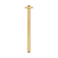 thumbnail image 2 of Signature Hardware 948958-12 12" Round Ceiling-Mount Shower Arm - Gold, 2 of 3