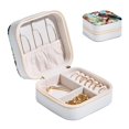 thumbnail image 2 of Mother's Day Woodpecker Portable Jewelry Box Organizer with Customizable Grid, Compact Travel Size, 2 of 6