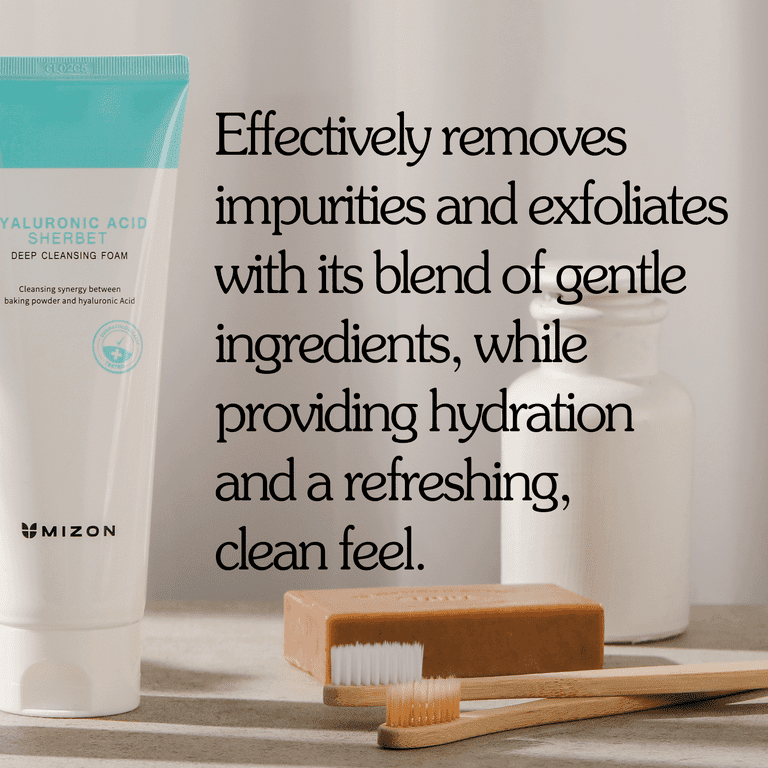 Hyaluronic Acid Sherbet Deep Cleansing Foam 5.29 fl. oz